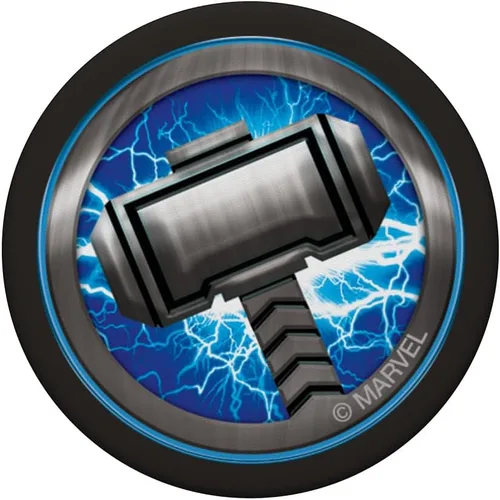 Vista 3 de Marvel Thor Hammer Icon PopSockets - Agarre y soporte para teléfonos y tabletas, Negro
