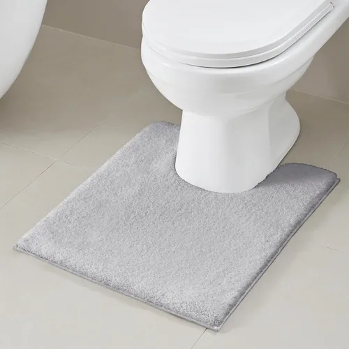 Vista 16 de Madison Park Alfombra de Baño Antideslizante, Tapete de Felpa Lujoso, Absorbente, Secado Rápido, Diseño de Spa, Decoración de Baño Marshmallow, Crema