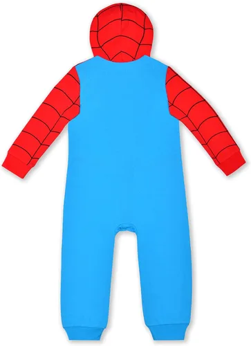 Vista 2 de Marvel Hulk, Capitán América, Iron Man o Spiderman - Body con capucha para niños y niños pequeños