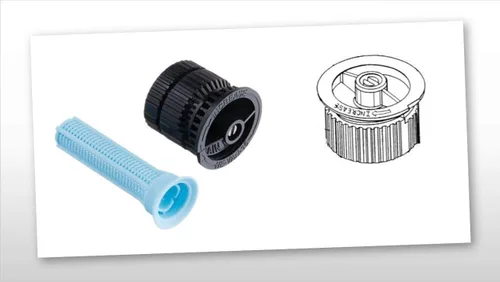 Vista 9 de Modtek - Cabezales emergentes de repuesto para aspersor RainBird, Hunter y Orbit, 5, 6AN