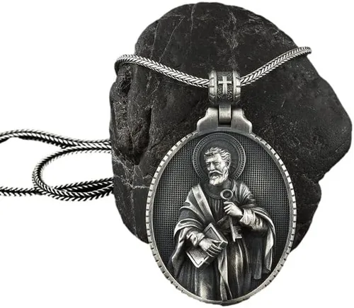 Vista 3 de Star Brand Medal Pendant Necklace for Men for Women made of new material for Vivid Design and Heavy Quality Jewelry for Gift