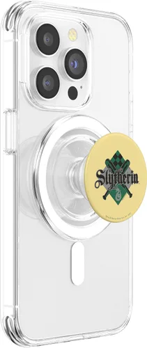 Vista 3 de Harry Potter Slytherin Quidditch Diamond Logo PopSockets MagSafe PopGrip para iPhone