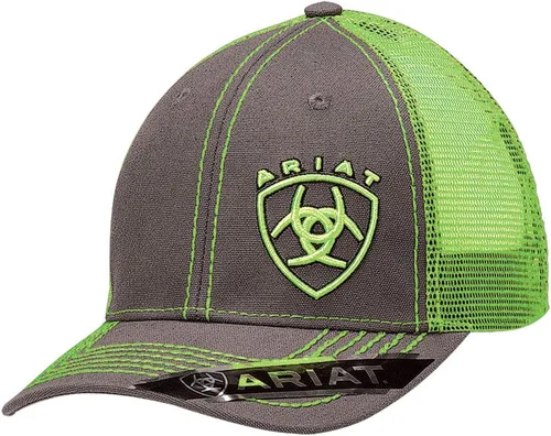 Vista 5 de Ariat Gorra gris jaspeado Ariat para hombre