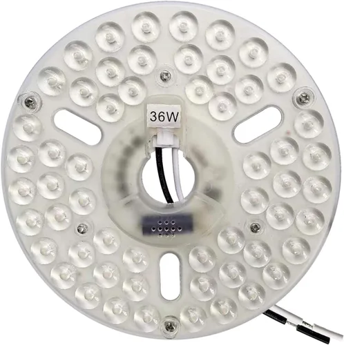 Vista 8 de 24W 5.3 "LED Kit de luz de ventilador de techo de repuesto LED Panel de tablero de luz con 3 funciones de memoria de temperatura