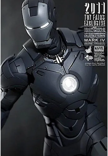 Vista 8 de Hot Toys Sideshow SDCC Marvel Iron Man Mark IV - Figura de proyecto secreto
