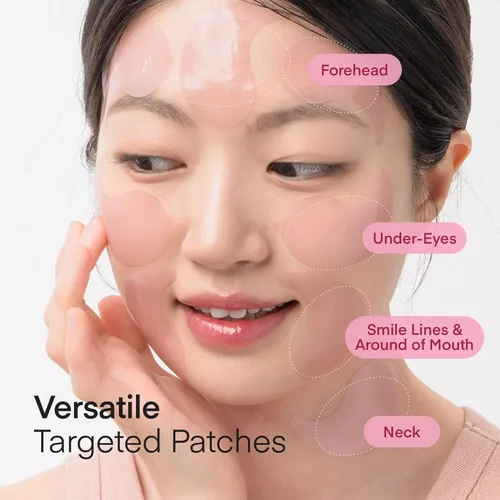 Vista 6 de TEREZ & HONOR Juego de mascarillas de colágeno coreano, paquete de 3 piezas con 4ea máscaras faciales de biocolágeno, máscara de envoltura nocturna