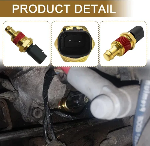 Vista 5 de Sensor de temperatura del refrigerante del motor, Sensor de temperatura del aceite, Sensores de termostato de temperatura del agua, Accesorios