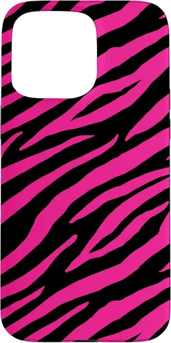 Vista 31 de Pink Black Zebra Stripes Pattern Design Women Girls Case for iPhone 17