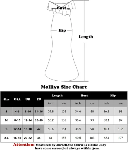 Vista 7 de Molliya - Vestido largo para mujer, de maternidad, con volantes, sin mangas, elástico, maxivestido.
