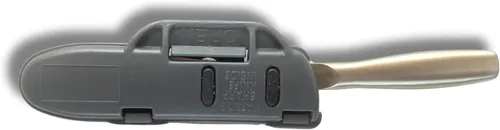 Vista 9 de Blade Guard™ Protector de hoja de cuchillo de cocina con bloqueo (gris, 6 pulgadas)