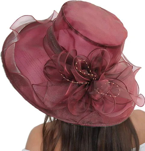 Vista 6 de seven wolves Sombrero de sol de verano para mujer con protección UV, sombreros de ala ancha plegable 1 azul