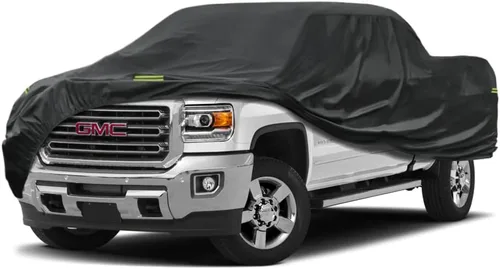 Vista 27 de Kaugung - Cubierta impermeable para camioneta, 7 capas resistentes, ajuste completo para Mitsubishi Raider 2006-2010, para todo clima, protección