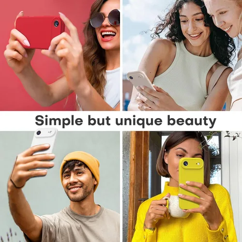 Vista 291 de LOVE 3000 Diseñada para Funda iPhone Air, Silicona Premium [Compatible con Magsafe][Forro de Microfibra Suave Anti-Rayones] Funda Protectora