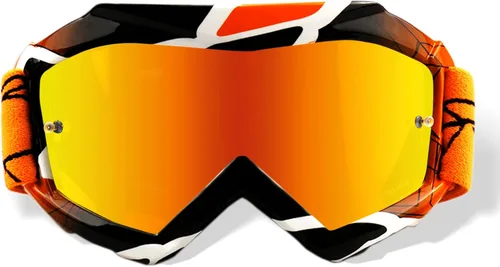 Vista 8 de Gafas de Motocross para Niños y Jóvenes - Gafas Off Road para Bicicleta de Cross y Motocicleta MX con Lentes de Protección UV Antiempañamiento