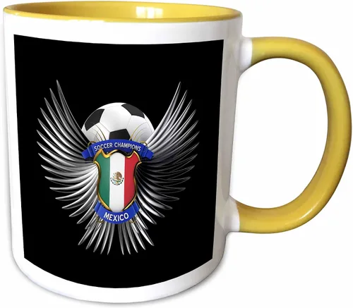 Vista 10 de 3dRose 159472_4 - Taza, 11 onzas, color negro