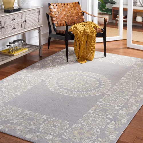 Vista 10 de SAFAVIEH Empire Collection - Alfombra de pasillo, 2 pies 3 pulgadas x 9 pies, negro y marfil, lana de medallón hecha a mano, ideal para zonas
