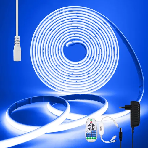 Vista 12 de KISUFU Tira de luces LED de neón COB de 12 V, IP68, impermeable, flexible, regulable, para el hogar, cocina, sala de estar, decoración de bricolaje