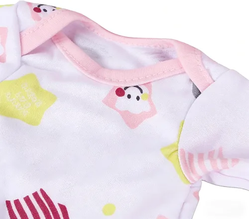 Vista 4 de CARANOVO 3 juegos de accesorios para muñecas de bebé, ropa y sombrero para muñeca de 10 pulgadas, accesorios para regalo de muñeca