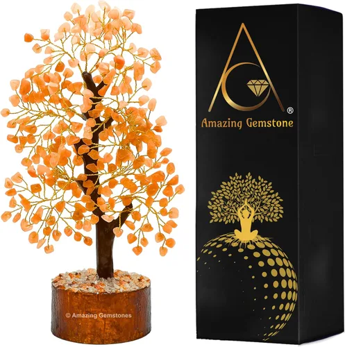 Vista 31 de Árbol de la vida con múltiples piedras preciosas naturales curativas de primera calidad, bonsái de Feng Shui, para decoración del hogar y la oficina