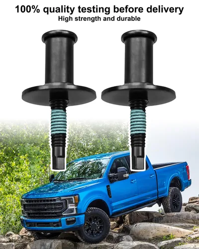 Vista 3 de Kit de pernos de bloqueo para puerta trasera compatible con Ford F150 F250 F350 F450 F550 Super Duty 1997-2016 Explorer Sport Trac 2001-2005
