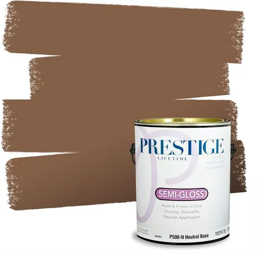 Vista 117 de Pintura 2 en 1, para primera mano y para exterior, de Prestige Paints, E100-N-1120BM