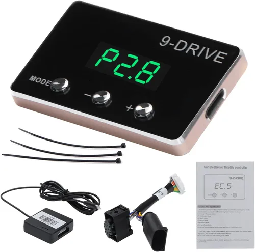 Vista 12 de Controlador de Respuesta del Acelerador, Pedal de Acelerador Electrónico Inteligente de 9 Modos y 9 Unidades para Carreras para Audi Bentiey PORSCHE