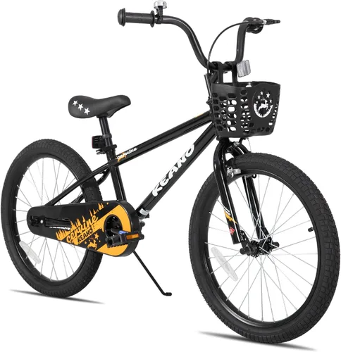 Vista 12 de KEANO Cervine 14 16 20 Inch Kids Bike for Boys Girls Ages 3-10 Years, 14 16 Inch Toddler BMX Bikes with Training Wheels and Basket, 20 in Children