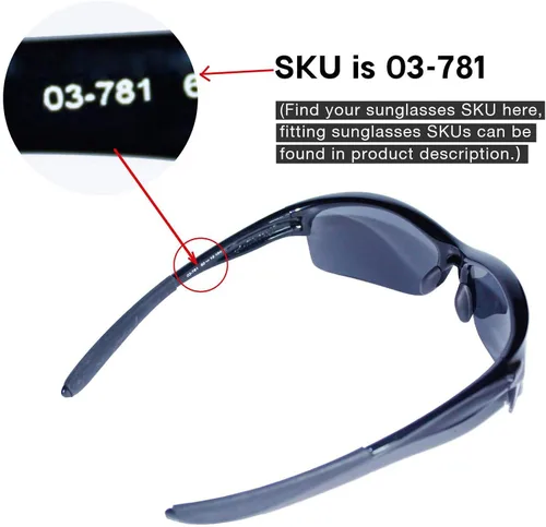 Vista 6 de Walleva - Lentes de repuesto para gafas de sol Oakley Commit SQ Varias opciones disponibles