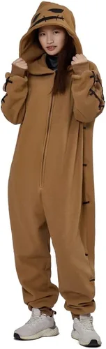 Vista 2 de Oogie Boogie - Disfraz de pijama unisex para Navidad o cosplay