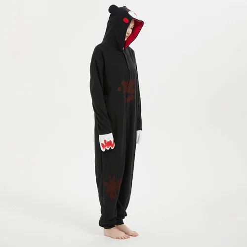 Vista 4 de MAJ&COS Onesies Bear Animal Adult Pajamas Halloween Cosplay Costume Unisex Onesie for Men Women