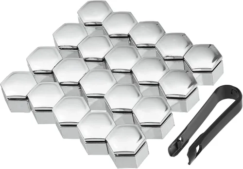 Vista 12 de uxcell 20 piezas de cubiertas para tuercas de rueda para Land Rover Range Rover Sport 2006-2013 para Buick Regal 2015-2017, cubiertas para tuercas