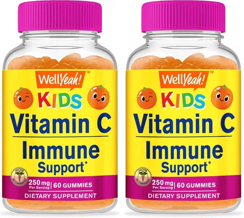 Vista 8 de WellYeah Gomitas de vitamina C para niños (250 mg) - 60 gomitas