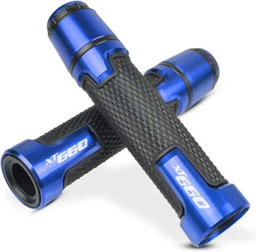 Vista 8 de Para Yamaha XT 660 XT660 1984 1985 1986 2004-2017 2012 2013 2014 7/8 "0.866 in Accesorios de motocicleta Manillar Agarraderas
