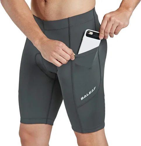 Vista 7 de baleaf Pantalones cortos de ciclismo acolchados para hombre, ciclismo, ciclismo de carretera, ciclismo, ciclismo, desgaste con bolsillos UPF 50+ MTB