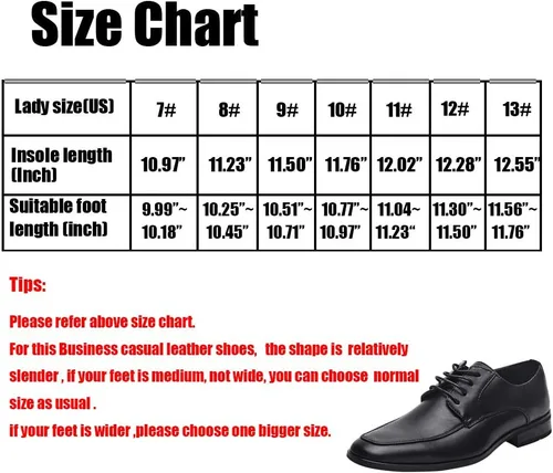Vista 2 de Colgo Zapatos Oxford para hombre, con cordones, zapatos de vestir clásicos de cuero, zapatos de negocios Derby