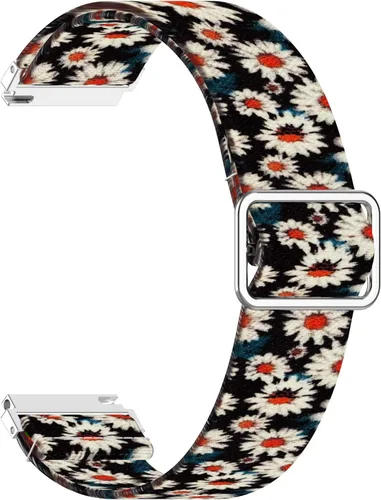 Vista 10 de FitTurn Bandas elásticas compatibles con Amazfit Bip 3 pro/Bip 3/GTS 4 4mini/ GTS 3/GTS 2/GTS 2e/GTS 2 Mini Watch de repuesto de 0.787 pulgadas