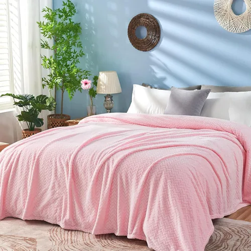 Vista 8 de inhand - Manta decorativa de vellón para bebés y recién nacidos, supersuave, envolvente, afelpada, mullida, cálida, ideal para cuna y como manta