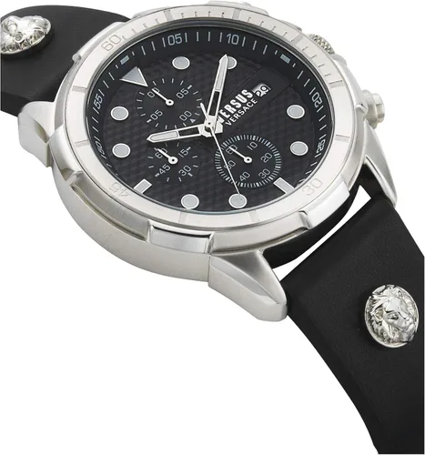 Vista 3 de Versus Versace Reloj VSPLP0119 con correa de acero inoxidable para hombre 1811in 6e Negro - 6e Arrondissement