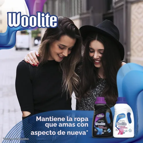 Vista 2 de Woolite Darks Defense Detergente Líquido para Ropa, 33 Cargas, 50 Fl Oz y Woolite Damage Defense Detergente para Ropa, 33 Cargas, 50 Fl Oz