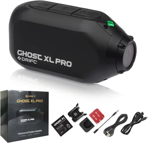 Vista 9 de Drift Ghost XL Pro - Cámara de acción 4K, estabilización de imagen, impermeable, lente giratoria, modo de cámara de salpicadero, transmisión