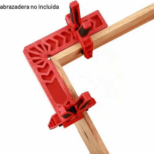 Vista 7 de KINJOEK 6 cuadrados de posicionamiento de 4 pulgadas y 90 grados, abrazaderas de ángulo recto para carpintería, herramienta cuadrada de sujeción
