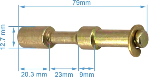 Vista 2 de BUYMACHINERYPARTS Paquete de 1 yugo de toma de fuerza S.27804 PTO de liberación rápida