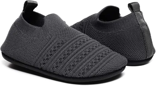 Vista 5 de ditont Toddler Boys Girls Indoor House Slippers Lightweight Kids Baby Non-Slip First Walking Home Socks Shoes