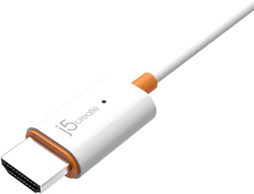 Vista 9 de j5create ScreenCast - Receptor adaptador de pantalla inalámbrico HDMI – Espejo de teléfono, tableta, portátil a HDTV – Compatible con MiraCast