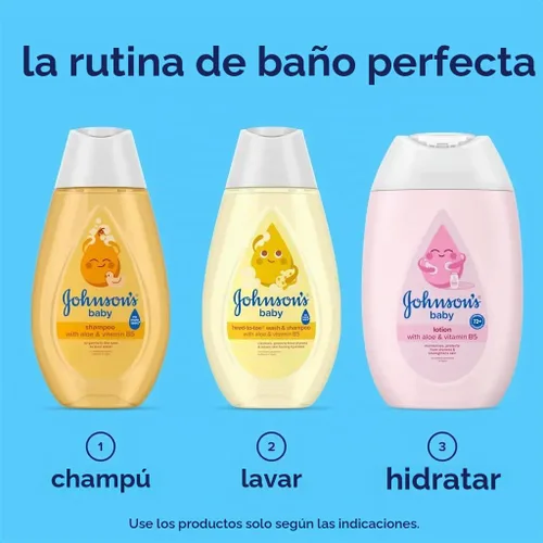 Vista 6 de J&J, CHAMPÚ BEBÉ 3.4 fl oz, paquete de 1