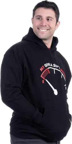Vista 3 de My Give a Sh*t Meter is Empty Divertida camiseta sarcástica con comentario de broma para hombre