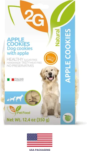 Vista 4 de Galletas para perros (manzana)