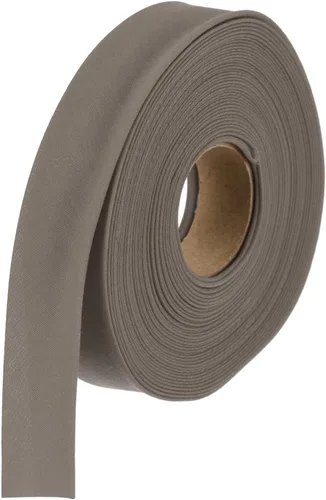 Vista 123 de MECCANIXITY Cinta al bies de doble pliegue de 1 pulgada, cinta al bies de poliéster continua a granel para coser, costura, acolchado, dobladillo