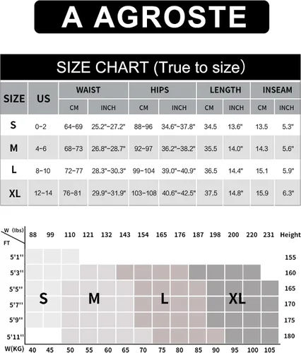 Vista 6 de A AGROSTE - Leggings con levantamiento de glúteos para mujer, pantalones deportivos para hacer yoga con cintura alta, para entrenar o para ir al