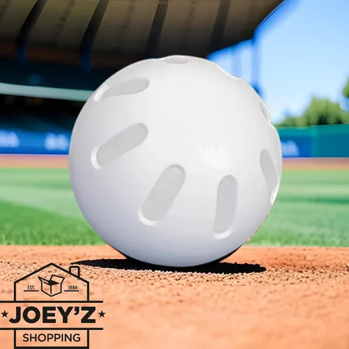 Vista 3 de JOEY'Z Calcomanía con la marca original Wiffle® Bat and Wiffle® Ball Baseball Gift Set Value Bundle